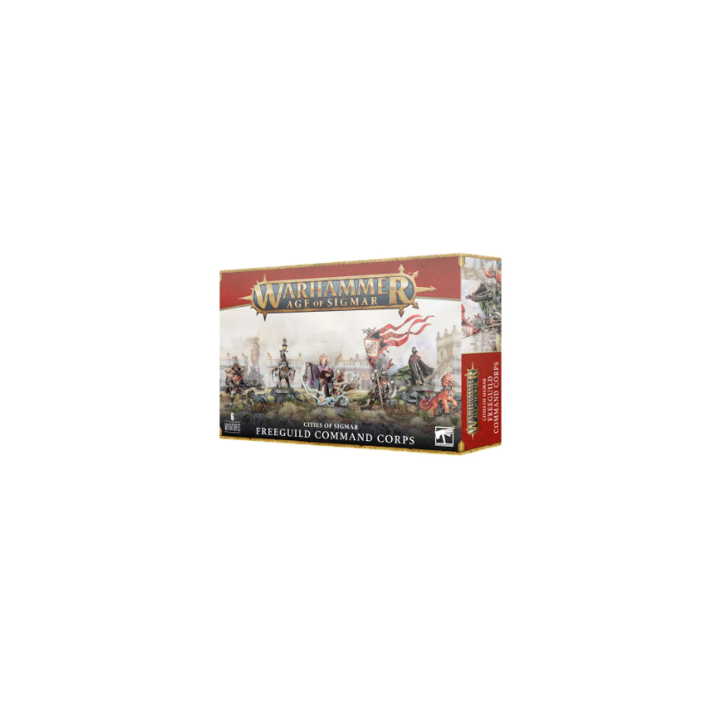 WARHAMMER AGE OF SIGMAR : CORPS DE COMMANDEMENT DES GUILDES FRANCHES WARHAMMER AGE OF SIGMAR : CORPS DE COMMANDEMENT DES GUILDES FRANCHES