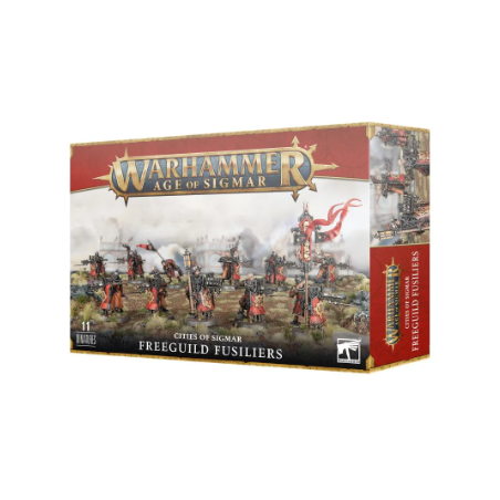 WARHAMMER AGE OF SIGMAR : FUSILIERS DES GUILDES FRANCHESWARHAMMER F...