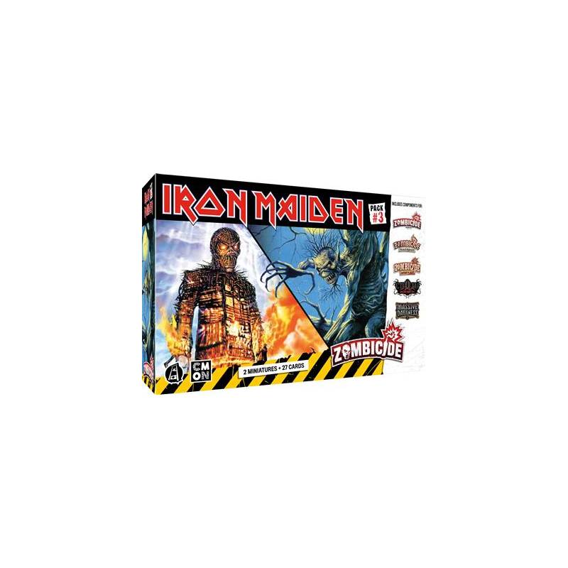 Zombicide, 2a Ed. - Iron Maiden Pack 3. Esp. Gioco da tavolo - ITA