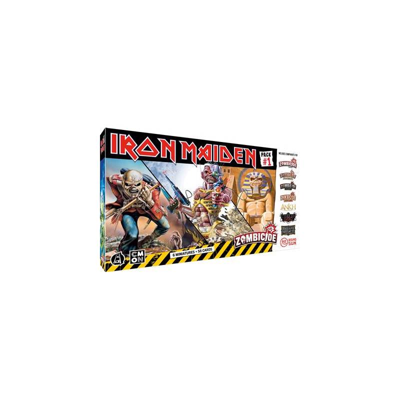Avis Et Test Zombicide – Iron Maiden Pack Par Asmodee