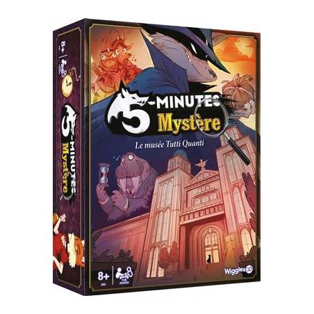 5 MINUTE MYSTERYJEUX DE SOCIETE 5 Minutes Mystère propose de jouer ...