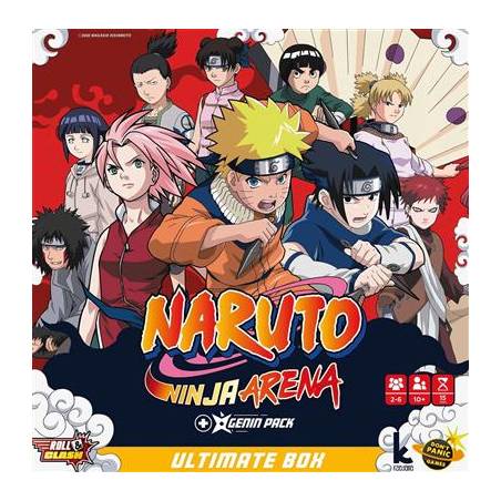 NARUTO NINJA ARENA : BUNDLE JEU + GENIN PACKEN FAMILLE Voici venu l...