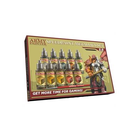 ARMY PAINTER - SPEEDPAINT METALLIC SET 2.0