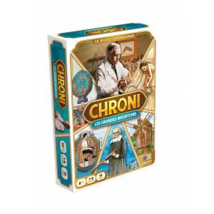 JEUX DE SOCIETE CHRONI - GRANDES INVENTIONS