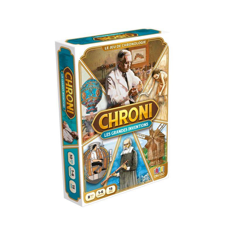 JEUX DE SOCIETE CHRONI - GRANDES INVENTIONS JEUX DE SOCIETE CHRONI - GRANDES INVENTIONS