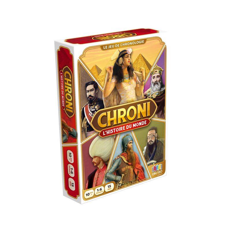 JEUX DE LOGIQUE CHRONI - L'HISTOIRE DU MONDE