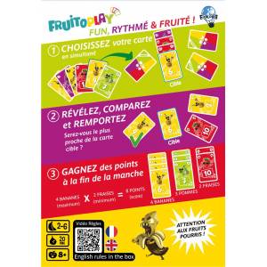 FRUITOPLAYJEUX DE SOCIETE La partie risque de se gâter si vous ne f...