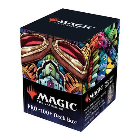 MTG : CAVERNES OUBLIEES D'IXALAN  100+ DECK BOX V1