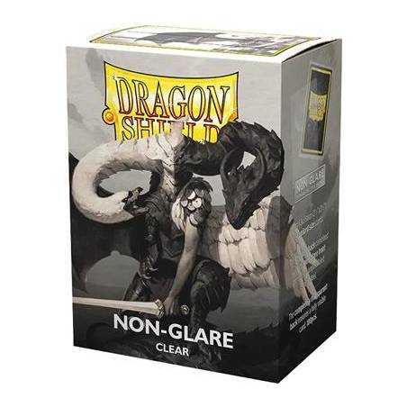 100 DRAGON SHIELD MATTE NON-GLARE CLEAR