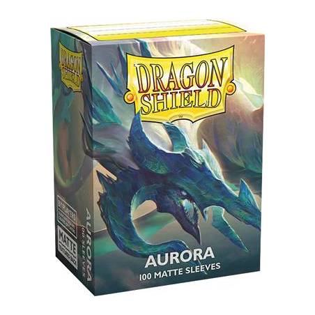 100 DRAGON SHIELD MATTE AURORA 