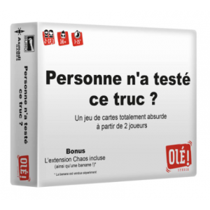 PERSONNE N'A TESTE CE TRUC JEUX DE SOCIETE PETIT JEU QUE PERSONNA N...