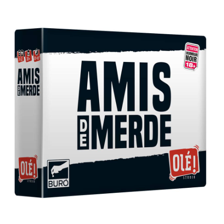 JEUX DE SOCIETE AMIS DE MERDE