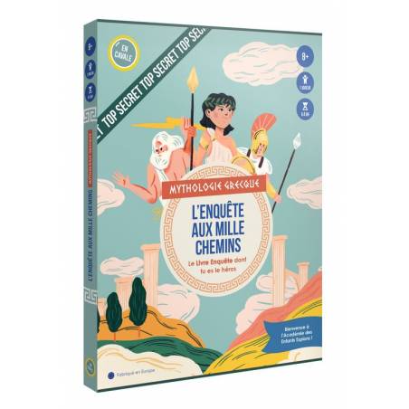 L'ENQUETE AUX MILLE CHEMINS - MYTHOLOGIE GRECQUEJEUX DE SOCIETE UNE...