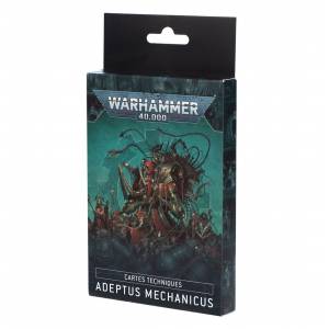 WARHAMMER 40K : CARTES TECHNIQUE ADEPTUS MECANICUSJEUX DE FIGURINES...