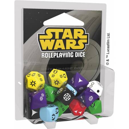 STAR WARS JDR : SET DE DESACCESSOIRES SET DE DES POUR LE JEU DE RÔL...