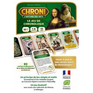 CHRONI - L'HISTOIRE DES ARTSJEUX DE SOCIETE Le jeu pour apprendre l...