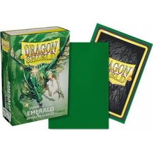 DRAGON SHIELD MATTE JAPANESE : EMERALDACCESSOIRES 60 SLEEVES TAILLE...