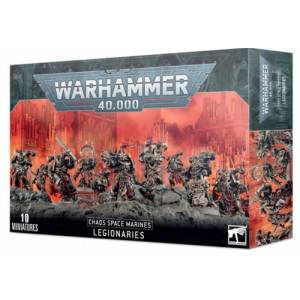 WARHAMMER 40K : LEGIONARIES SPACE MARINE DU CHAOSJEUX DE FIGURINES ...