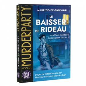 MURDER PARTY POCKET - LE BAISSER DE RIDEAU JEUX DE SOCIETE Ne faite...