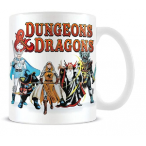 D&D MUG RETRO GROUPACCESSOIRES Mug en céramique au décor imprimé ha...
