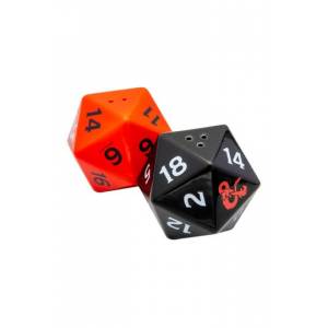 ACCESSOIRES D&D SALIERE & POIVRIERE 3D DICE