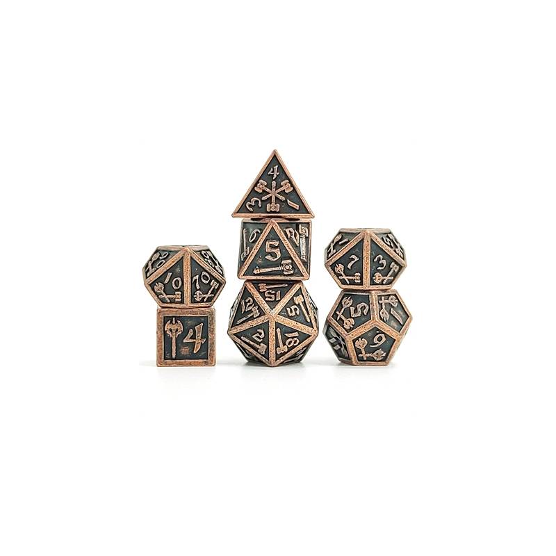 SET DE 7 DES METAL MARTEAUX NAINS BRONZEACCESSOIRES SET DE DES POUR... SET DE 7 DES METAL MARTEAUX NAINS BRONZEACCESSOIRES SET DE DES POUR...