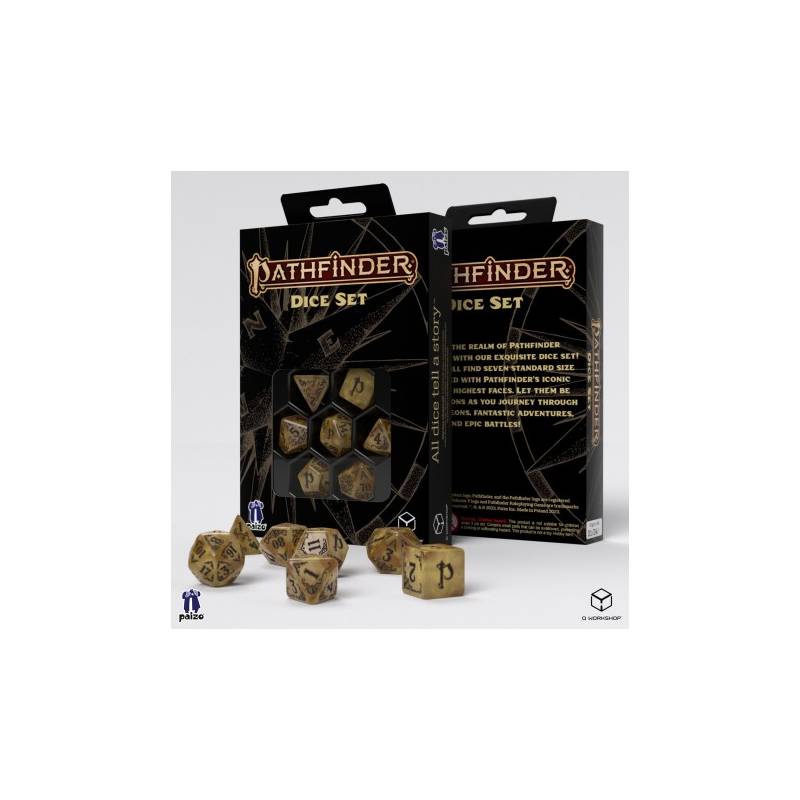 SET DE DES PATHFINDER : AZLANTPATHFINDER SET DE 7 DES