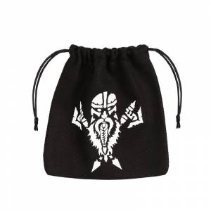 BOURSE A DES NAIN NOIR ET BLANCDICE BAG SAC POUR VOS DES