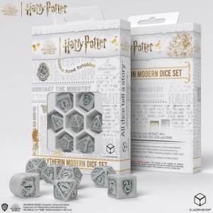 SET DE DES HARRY POTTER SERPENTARD BLANCDES & BOURSES SET DE DES HA...