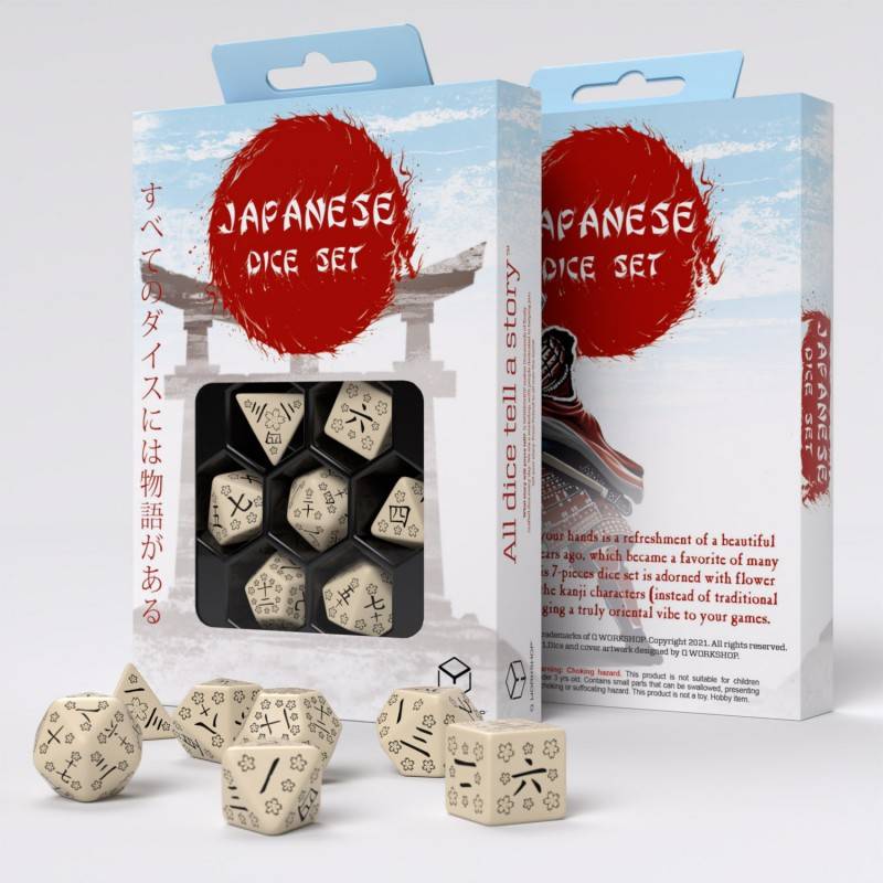 SET DE DES JAPANASE PIERRE DES DERNIERES PAROLESSET DE DES SET DE 7...