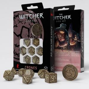 SET DE DES THE WITCHER CRONES - TISSEUSETHE WITCHER SET DE 7 DES ET...
