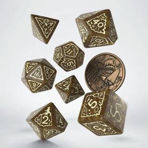 SET DE DES THE WITCHER CRONES - TISSEUSETHE WITCHER SET DE 7 DES ET...