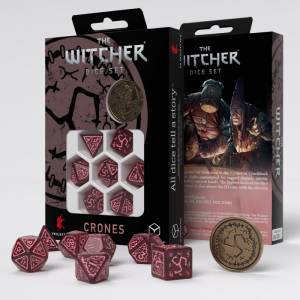 SET DE DES THE WITCHER CRONES - CHUCHOTEUSETHE WITCHER SET DE 7 DES...