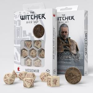 SET DE DES THE WITCHER VESEMIR - LE VIEUX LOUPTHE WITCHER SET DE 7 ...