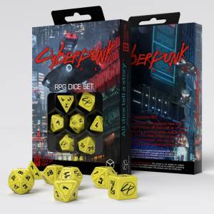 SET DE DES CYBERPUNK RED : DANGER ZONECYBERPUNK & ANTICIPATION SET ...