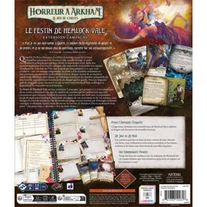 JEUX DE SOCIETE ARKHAM JCE : LE FESTIN DE HEMLOCK VALE CAMPAGNE