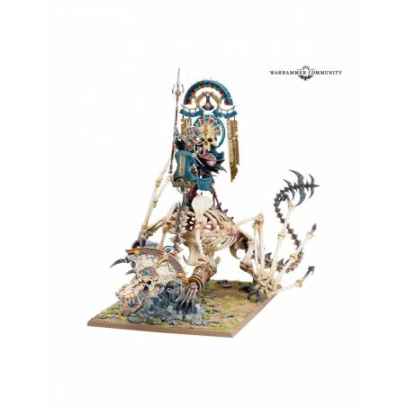 WARHAMMER THE OLD WORLD : ROI DES TOMBES KHEMRI SUR DRAGON D'OS NEC...