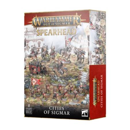 WARHAMMER AGE OF SIGMAR : FER DE LANCE CITIES OF SIGMARJEUX DE FIGU...