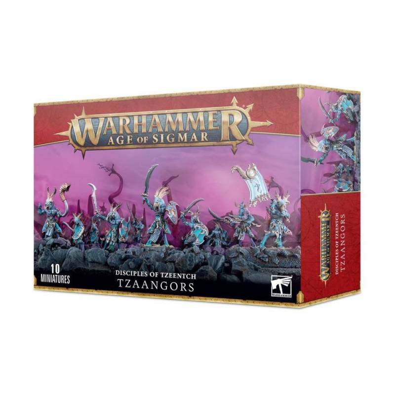 WARHAMMER AGE OF SIGMAR : DISCIPLES OF TZEENTCH: TZAANGORS WARHAMMER AGE OF SIGMAR : DISCIPLES OF TZEENTCH: TZAANGORS