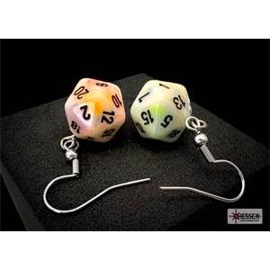 BOUCLES D'OREILLES CROCHET D20 FESTIVE CIRCUS/NOIRBIJOUX Boucles d'...