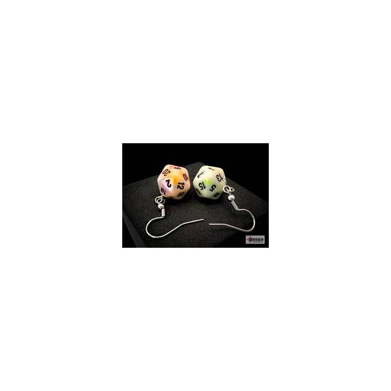 BOUCLES D'OREILLES CROCHET D20 FESTIVE CIRCUS/NOIRBIJOUX Boucles d'...