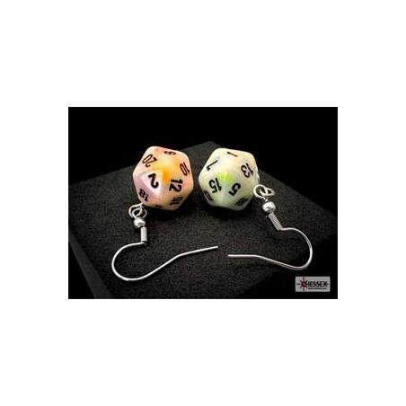 BOUCLES D'OREILLES CROCHET D20 FESTIVE CIRCUS/NOIRBIJOUX Boucles d'...
