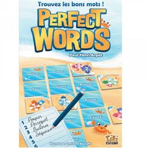 PERFECT WORDSJEUX DE SOCIETE Soyez inventif et syncronisé pour ses ...