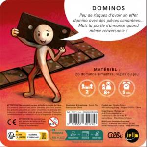 JEUX DE SOCIETE MAGNETIQUE : DOMINOS