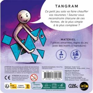 MAGNETIQUE : TANGRAMJEUX DE SOCIETE • Grands classiques en petit fo...