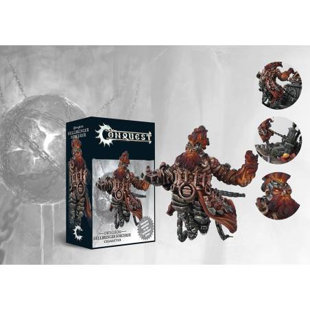CONQUEST DWEGHOM - HELLBRINGER SORCERERCONQUEST Lorsque les Dweghom...