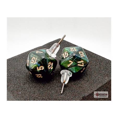 BOUCLES D'OREILLES D20 JADEACCESSOIRES Boucles d'oreilles mini des ...