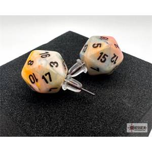 BOUCLES D'OREILLES D20 CIRCUSACCESSOIRES Boucles d'oreilles mini de...