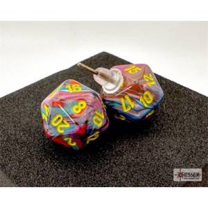 BOUCLES D'OREILLES D20 MOSAIQUEACCESSOIRES Boucles d'oreilles mini ...
