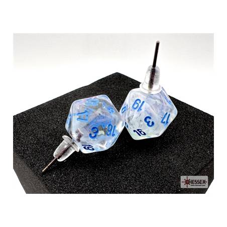 BOUCLES D'OREILLES D20 GLACEACCESSOIRES Boucles d'oreilles mini des...